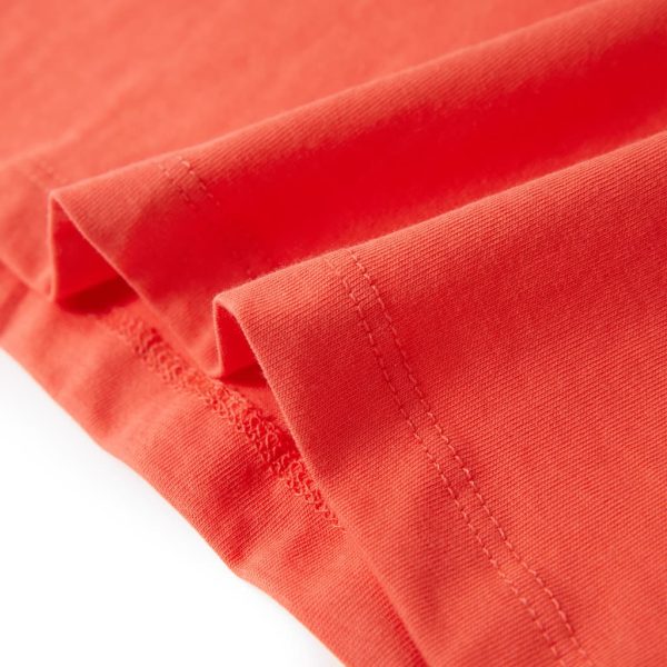 T-shirt para criança vermelho-claro 92 - Image 6