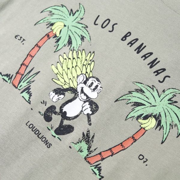 T-shirt infantil caqui-claro 128 - Image 4