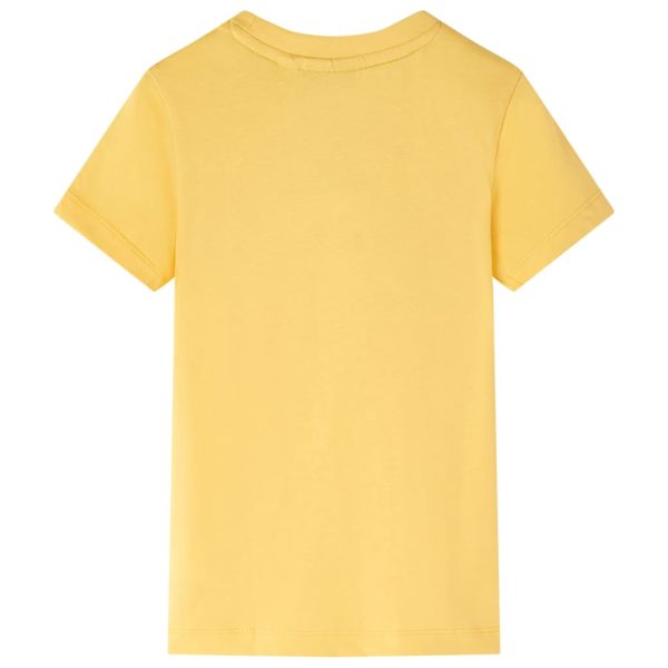 T-shirt infantil ocre-claro 104 - Image 2