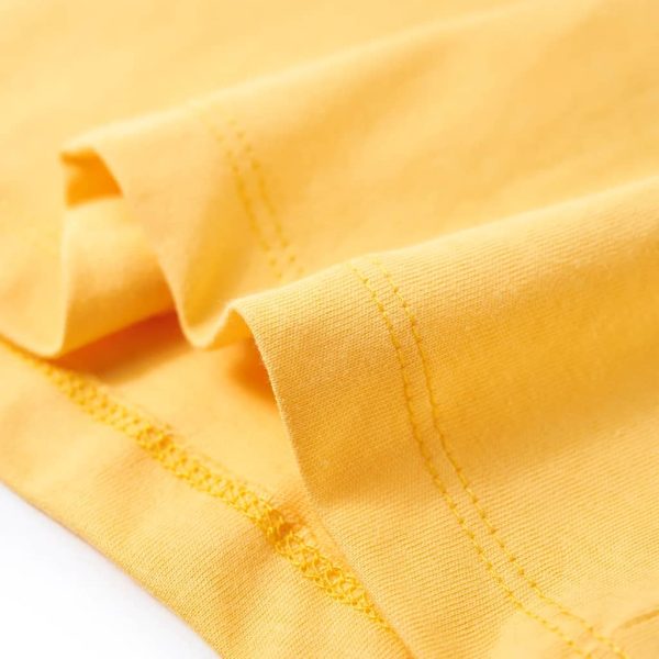 T-shirt infantil ocre-claro 104 - Image 6