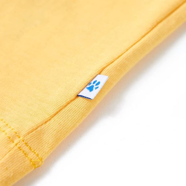 T-shirt infantil ocre-claro 128 - Image 5
