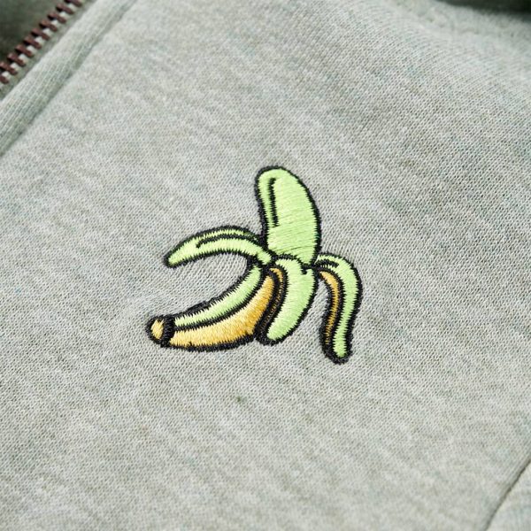 Sweatshirt para criança com capuz e fecho caqui-claro mesclado 92 - Image 5