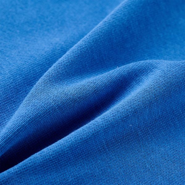 Sweatshirt para criança com capuz e fecho azul 116 - Image 7
