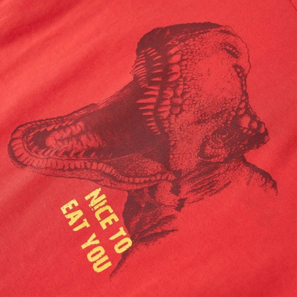 T-shirt para criança vermelho 104 - Image 4