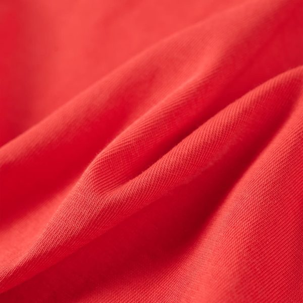 T-shirt para criança vermelho 104 - Image 7