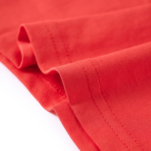 T-shirt para criança vermelho 128 - Image 6