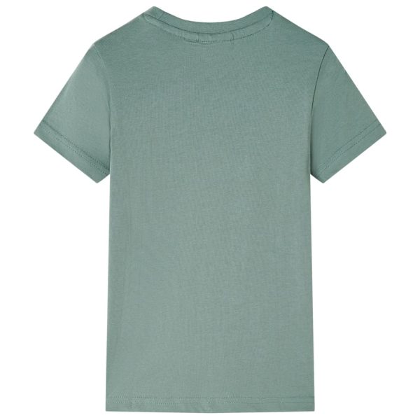 T-shirt para criança caqui 104 - Image 2