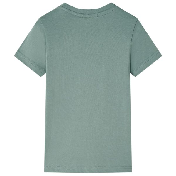 T-shirt para criança caqui 128 - Image 2