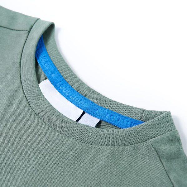 T-shirt para criança caqui 128 - Image 3
