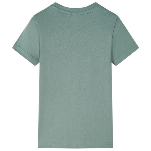 T-shirt para criança caqui 140 - Image 2