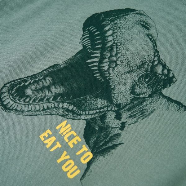 T-shirt para criança caqui 140 - Image 4