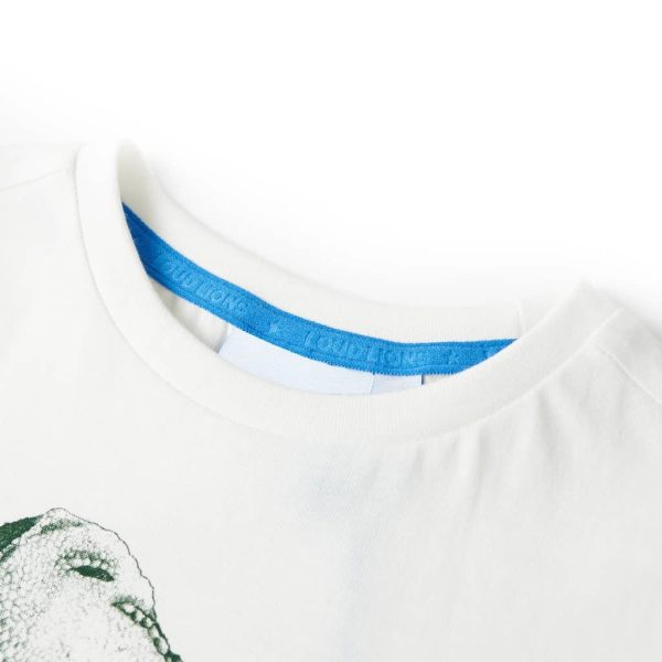 T-shirt infantil cor cru 116 - Image 3