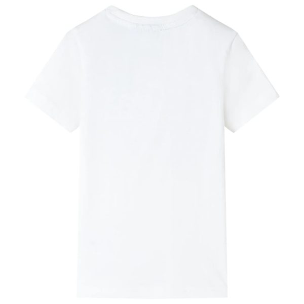 T-shirt infantil cor cru 140 - Image 2
