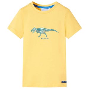 T-shirt para criança ocre-claro 92