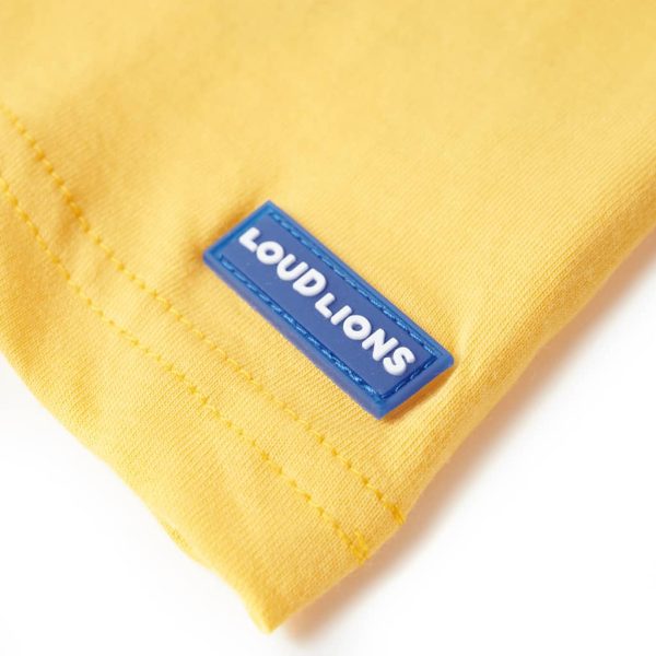 T-shirt para criança ocre-claro 92 - Image 5