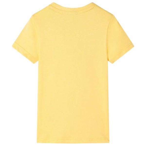 T-shirt para criança ocre-claro 140 - Image 2