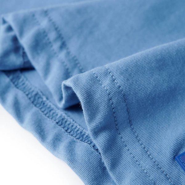 T-shirt para criança azul-médio 92 - Image 6