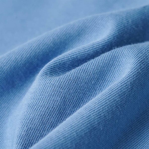 T-shirt para criança azul-médio 92 - Image 7