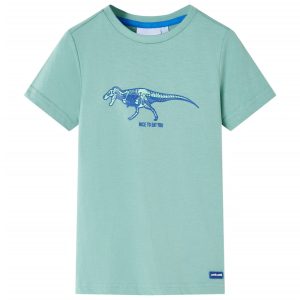 T-shirt para criança caqui-claro 92