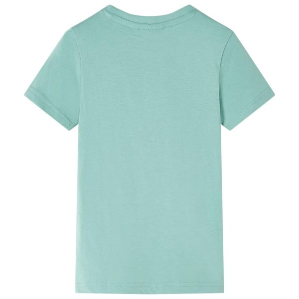 T-shirt para criança caqui-claro 140 - Image 2