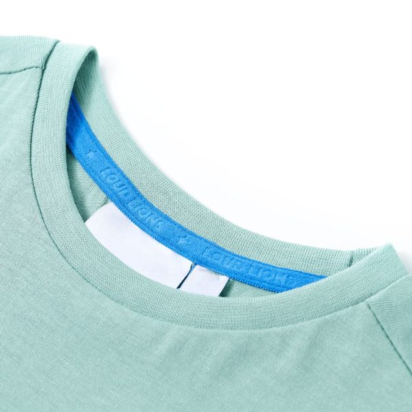 T-shirt para criança caqui-claro 140 - Image 3