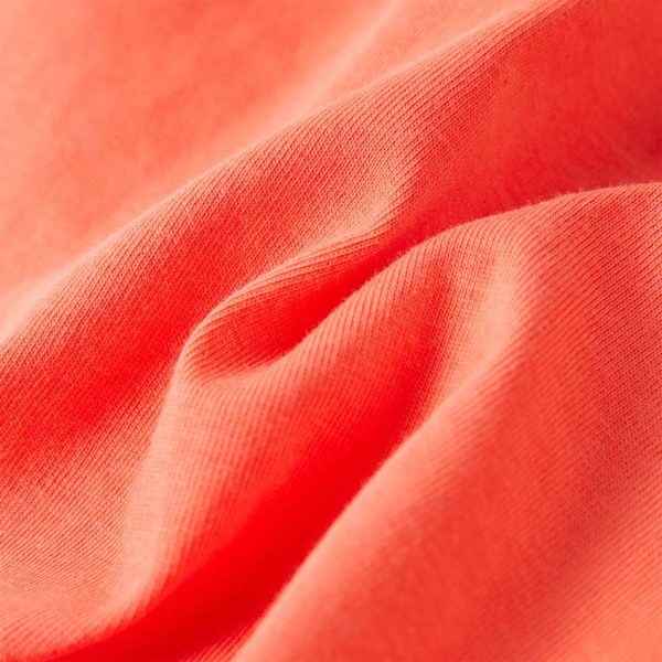 T-shirt para criança vermelho-claro 128 - Image 7