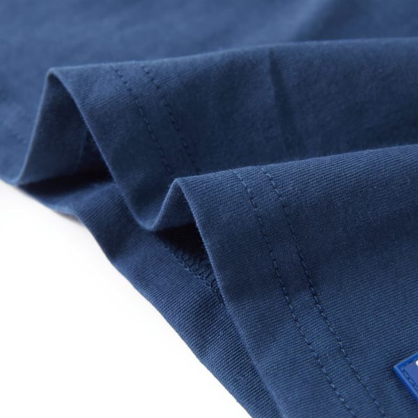 T-shirt para criança azul-escuro 116 - Image 6