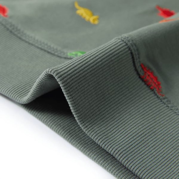 Sweatshirt para criança cor caqui 92 - Image 6