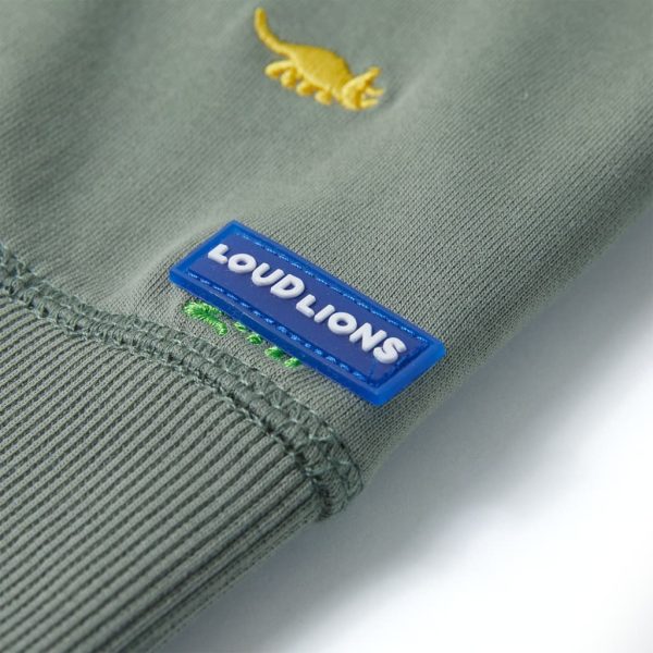 Sweatshirt para criança cor caqui 128 - Image 4
