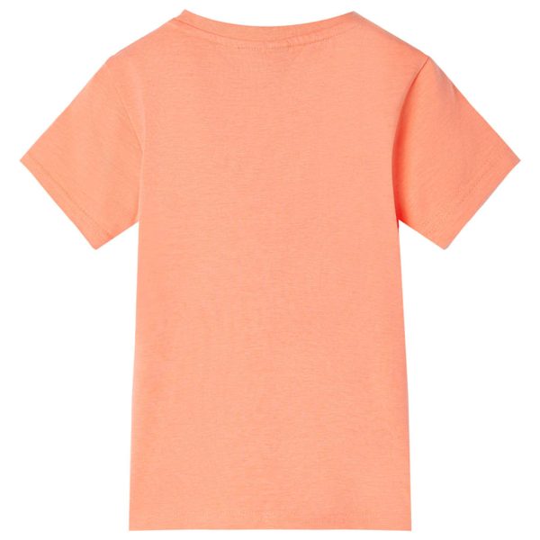 T-shirt para criança laranja-néon 140 - Image 2