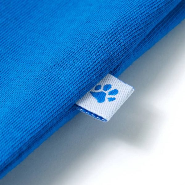 T-shirt infantil azul brilhante 116 - Image 5