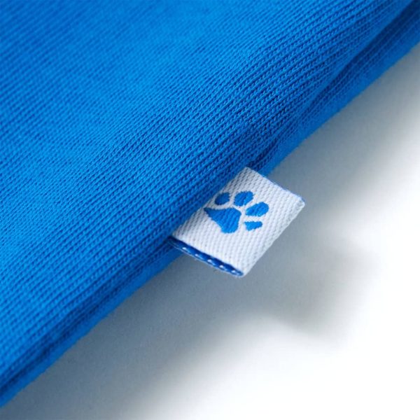 T-shirt infantil azul brilhante 140 - Image 5