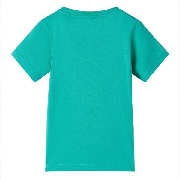 T-shirt de criança verde 116 - Image 2