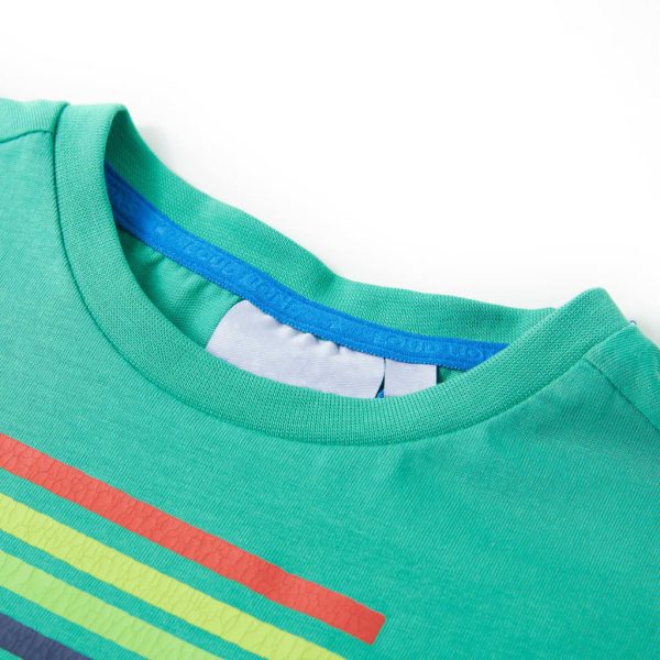 T-shirt de criança verde 128 - Image 3