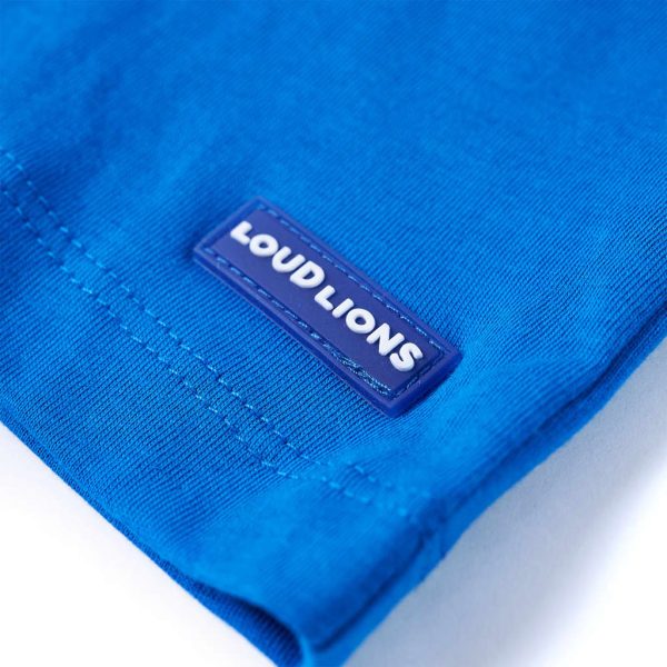 T-shirt infantil azul brilhante 116 - Image 5