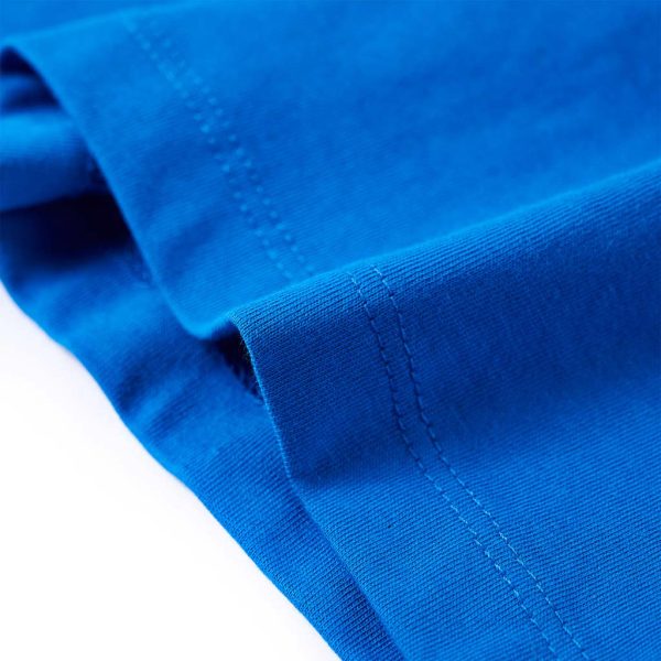 T-shirt infantil azul brilhante 116 - Image 6
