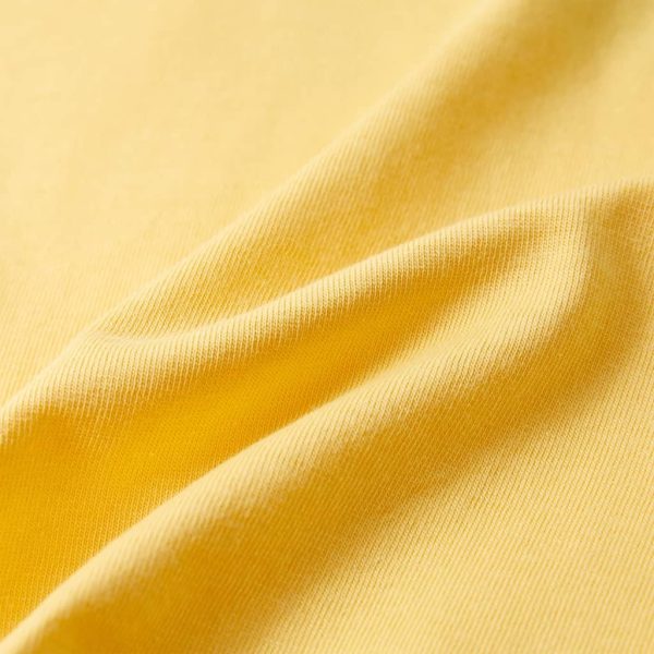 T-shirt infantil com mangas curtas amarelo 104 - Image 7