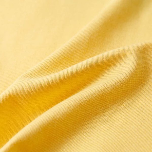 T-shirt infantil com mangas curtas amarelo 116 - Image 7
