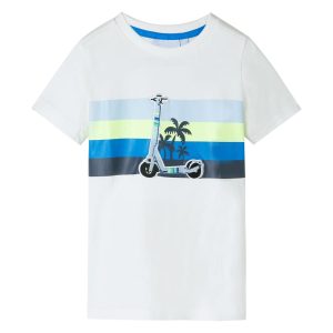 T-shirt infantil cor cru 104