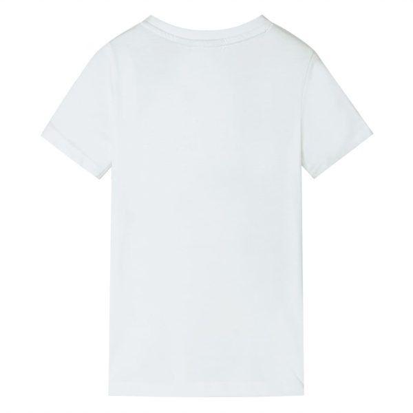 T-shirt infantil cor cru 104 - Image 2