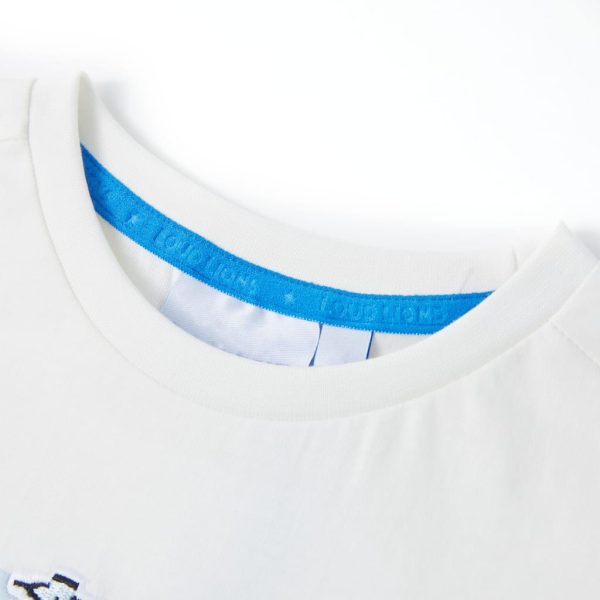 T-shirt infantil cor cru 104 - Image 3