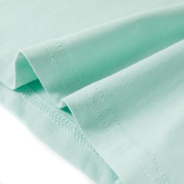 T-shirt infantil menta-claro 92 - Image 6