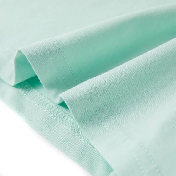 T-shirt infantil menta-claro 104 - Image 6