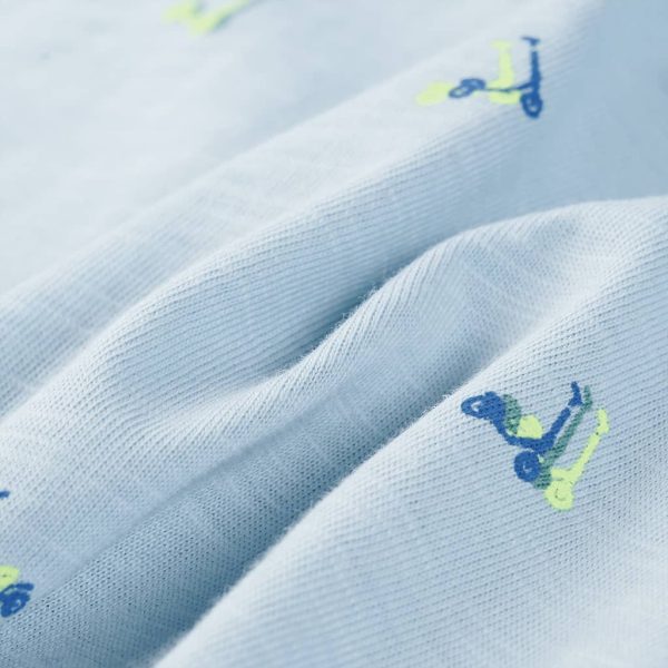 T-shirt para criança azul 92 - Image 7