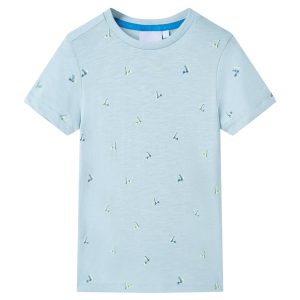 T-shirt para criança azul 128