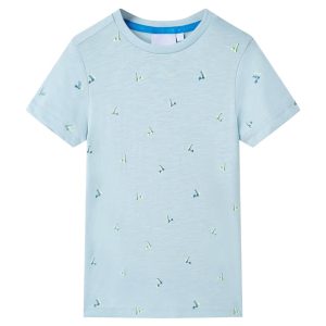 T-shirt para criança azul 140
