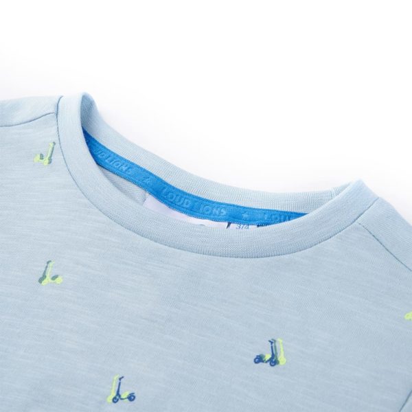 T-shirt para criança azul 140 - Image 3