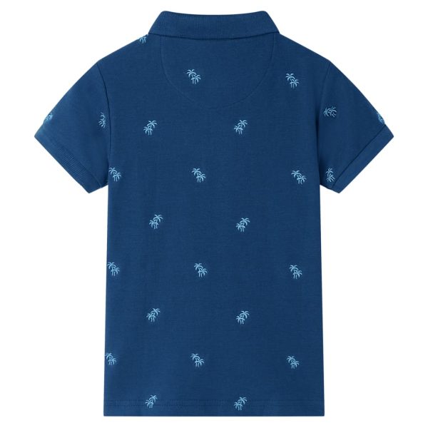 Polo para criança azul-escuro 92 - Image 2
