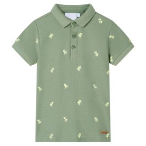 Polo para criança caqui 104