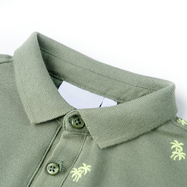 Polo para criança caqui 104 - Image 3